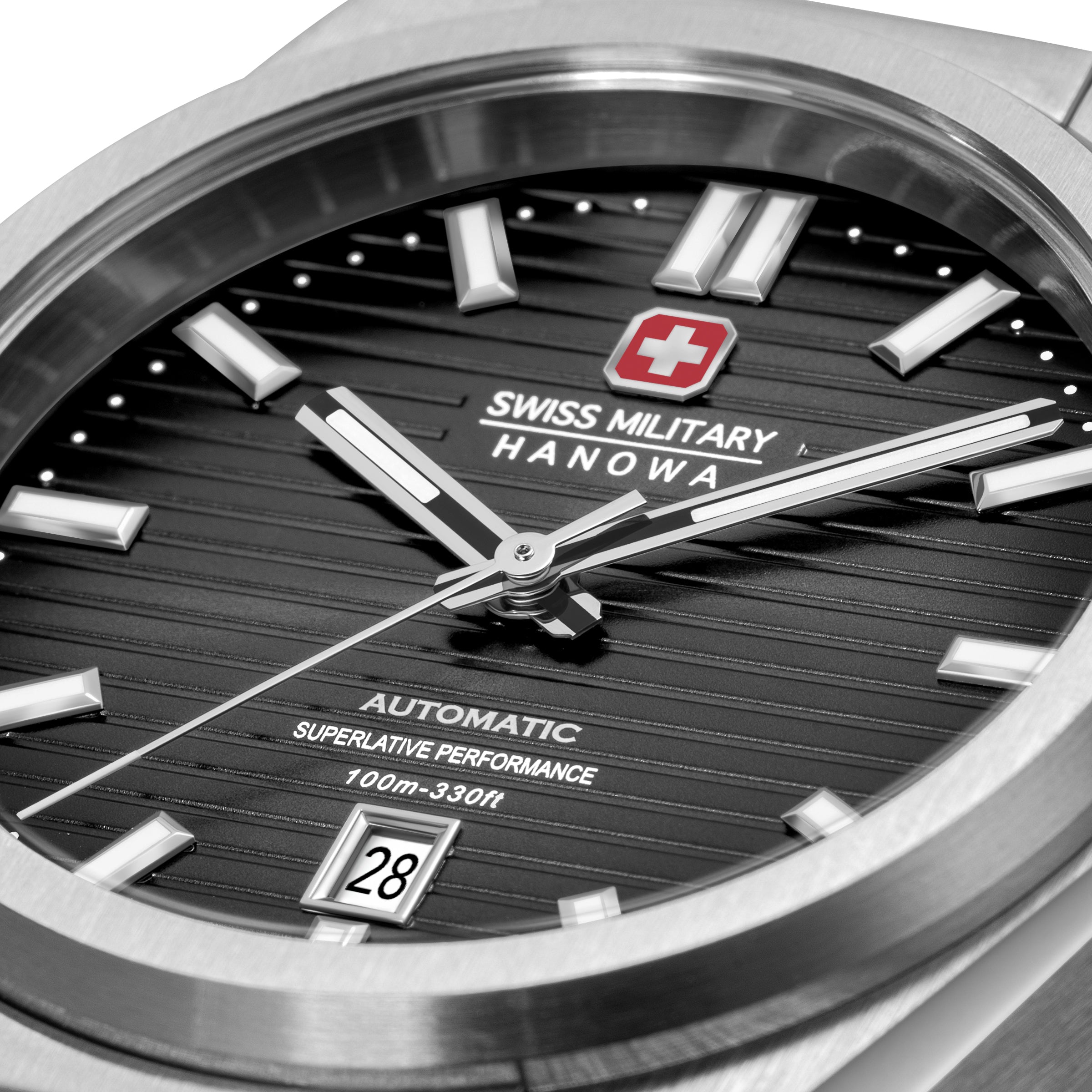 Swiss Military Hanowa SMWGL0006903 Men's Cool Grey Stainless Steel Bracelet Watch Secondary image