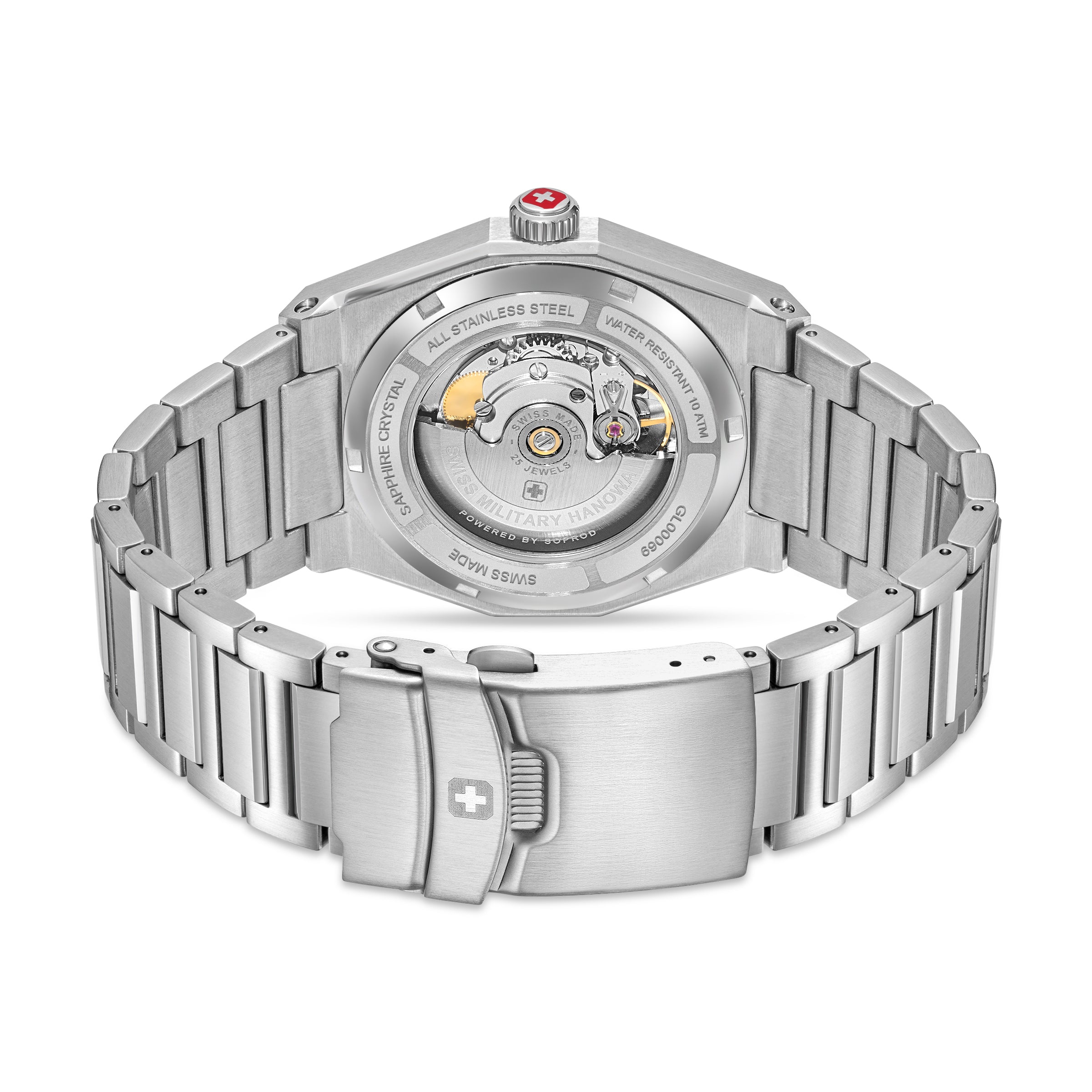 Swiss Military Hanowa SMWGL0006903 Water Resistant Caseback & Engraving - Zamana