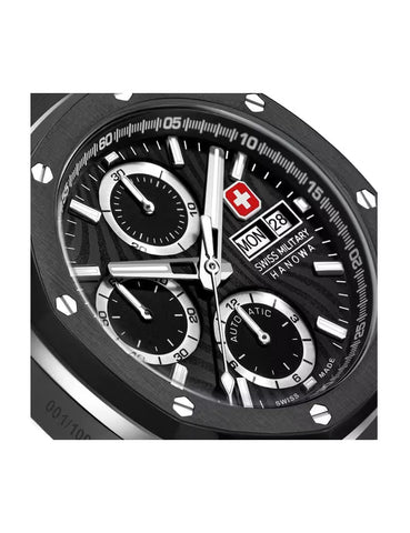 Swiss Military Hanowa SMWGL0007030 Men's Stainless Steel Bracelet & Clasp Detail - Zamana