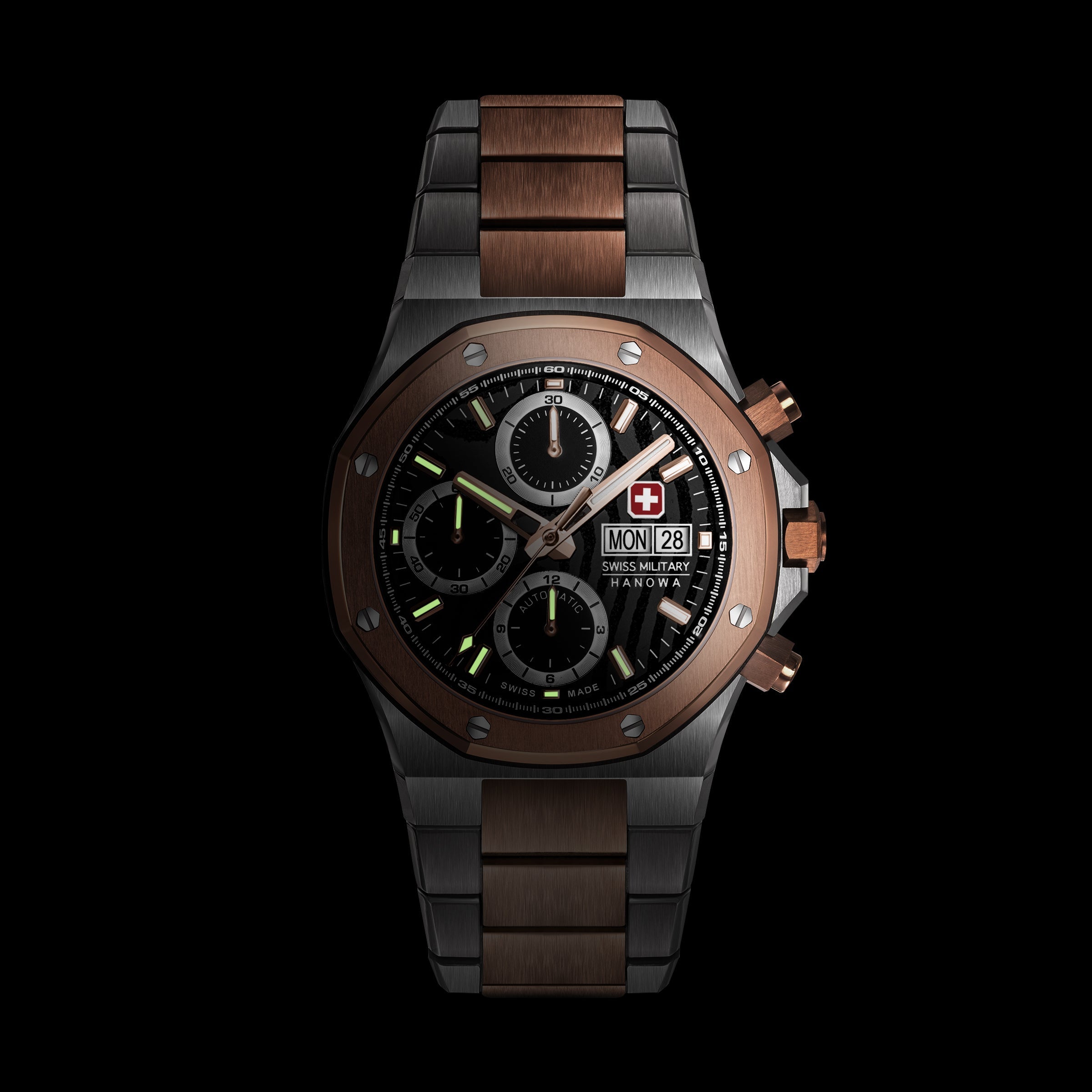 Swiss Military Hanowa SMWGL0007060 Men's Stainless Steel Bracelet Watch Secondary image