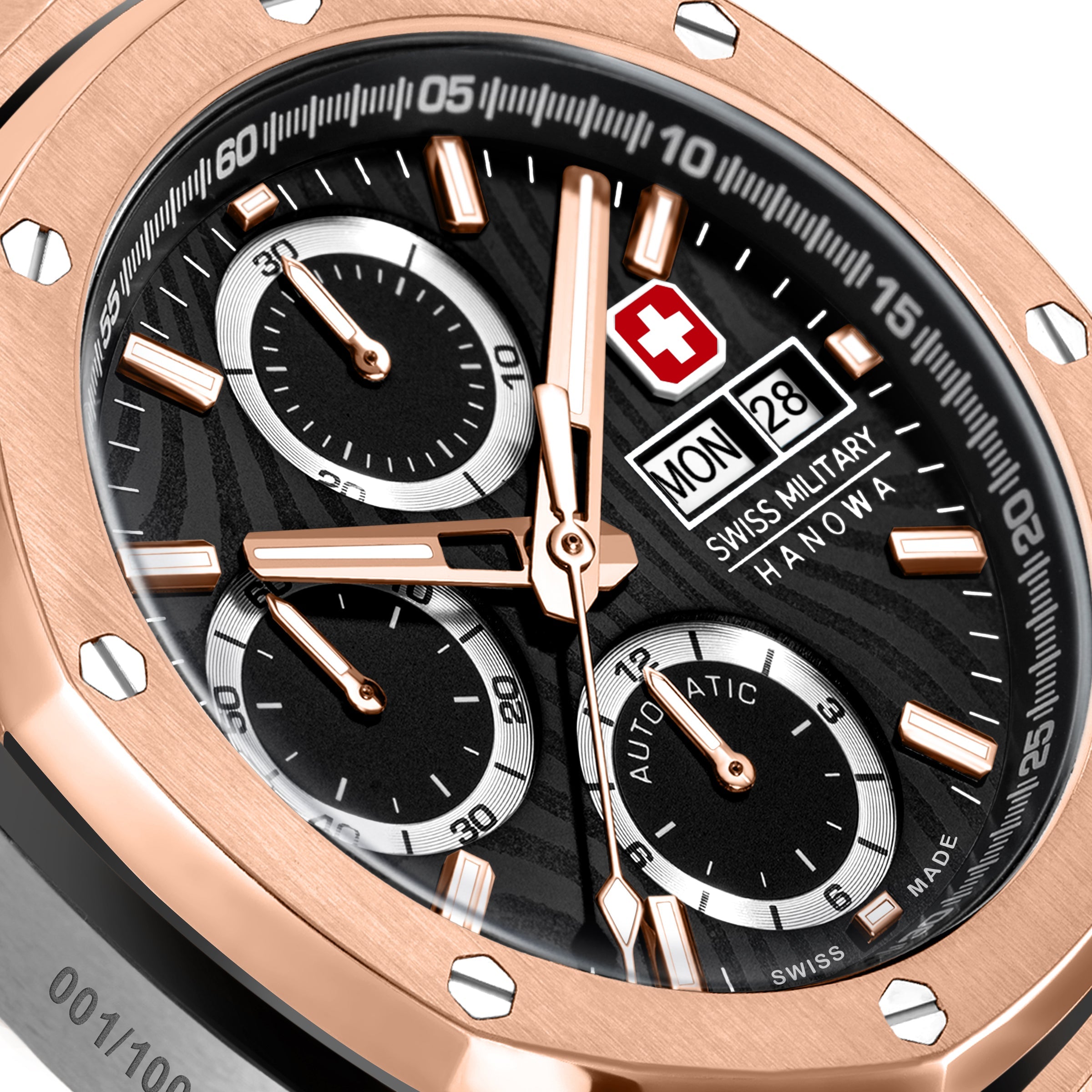 Swiss Military Hanowa SMWGL0007060 Men's Stainless Steel Bracelet Watch - Photo 4 - Zamana