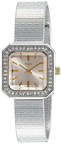 Timex Analog White Dial Women's Watch - T2P552 - Zamana.pk