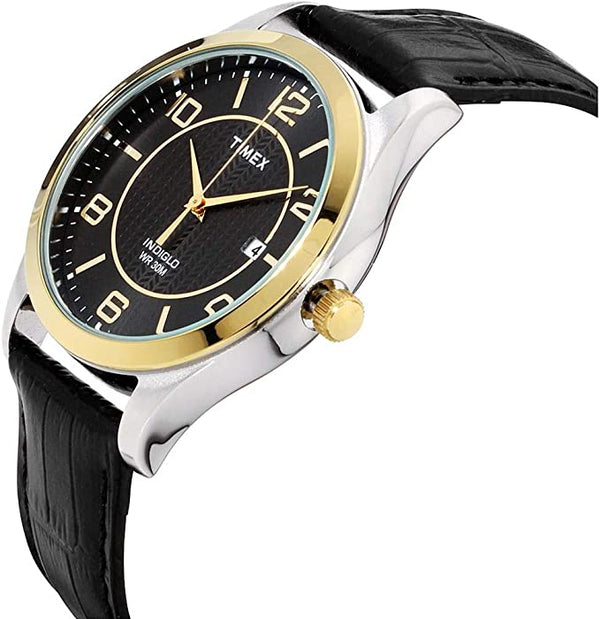 Timex Grand Street Black Dial Men's Watch T2P450 - Zamana.pk