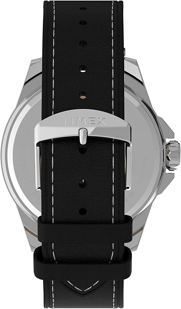 Timex Leather Strap Men's Watch - TW2U14900 - Zamana.pk