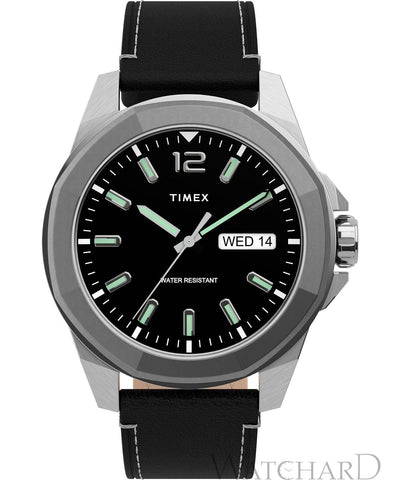 Timex Leather Strap Men's Watch - TW2U14900 - Zamana.pk