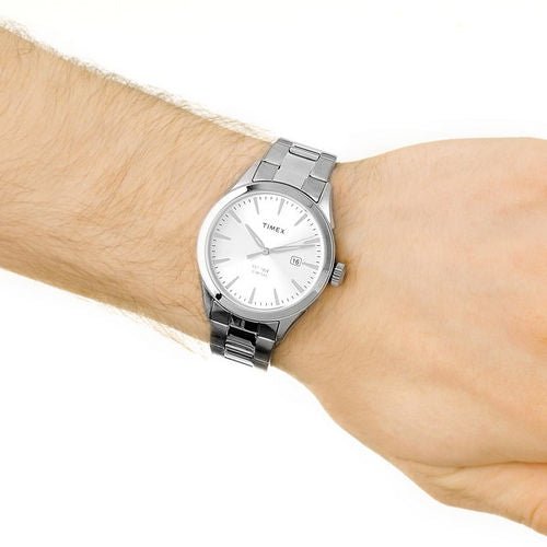 Timex Men's Chesapeake TW2P77200 Silver Stainless - Steel Quartz Fashion Watch - Zamana.pk