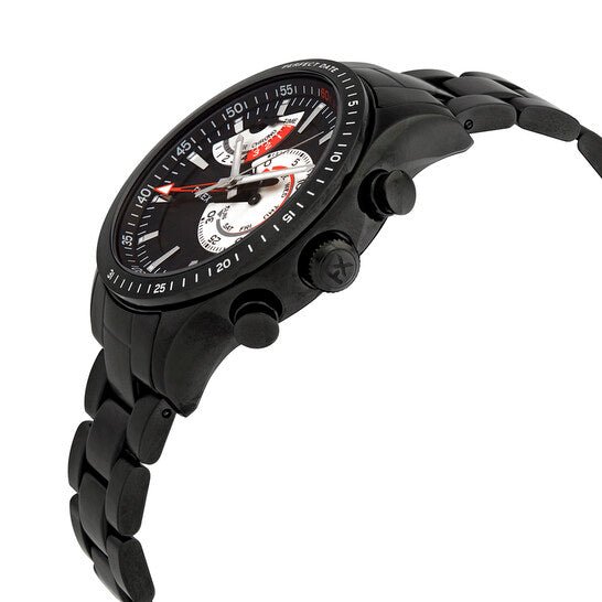 Timex Men's TW2P72800 Intelligent Quartz Chrono Timer Black Stainless Steel Bracelet Watch - Zamana.pk