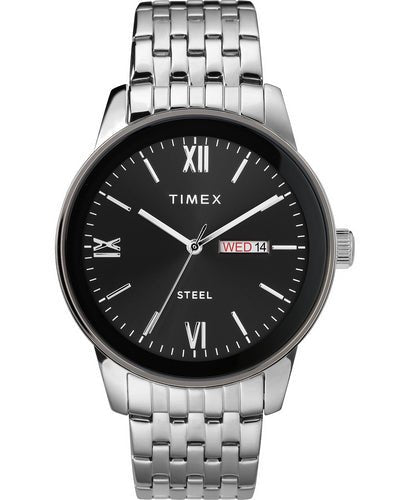 Timex Men's TW2T50300 Analog 41mm Stainless Steel Bracelet Watch - Zamana.pk