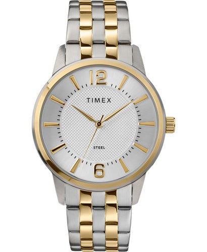 Timex Men's TW2T59900 Analog 40mm Two - Tone Stainless Steel Watch - Zamana.pk Main image