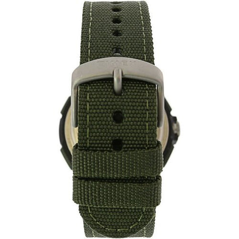 Timex Men's TW4B16600 Expedition Katmai Combo 40mm Green - Black Nylon Strap Watch - Zamana.pk