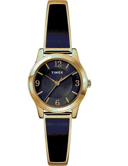 Timex Women's Stretch Bangle TW2R92900 Gold Stainless - Steel Analog Quartz Dress Watch - Zamana.pk