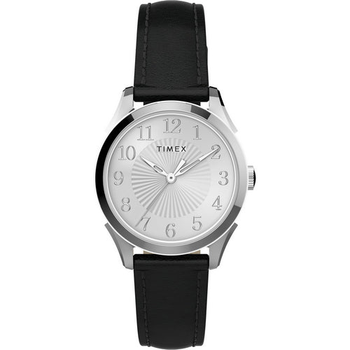Timex Women's TW2T66600 Briarwood 28mm Black - Silver Watch - Zamana.pk Main image