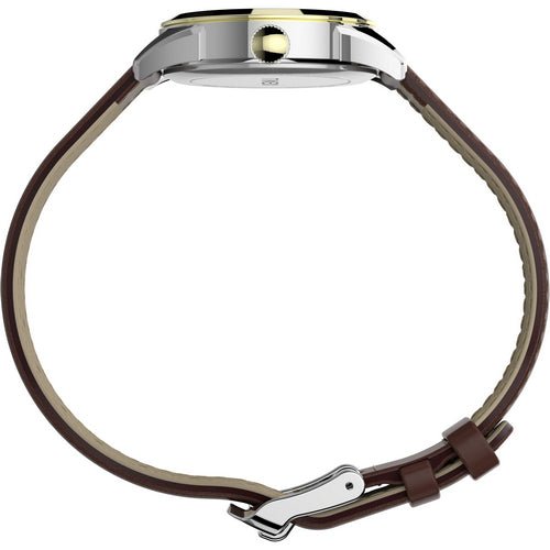 Timex Women's TW2T66700 Briarwood 28mm Brown - Two - Tone Watch - Zamana.pk