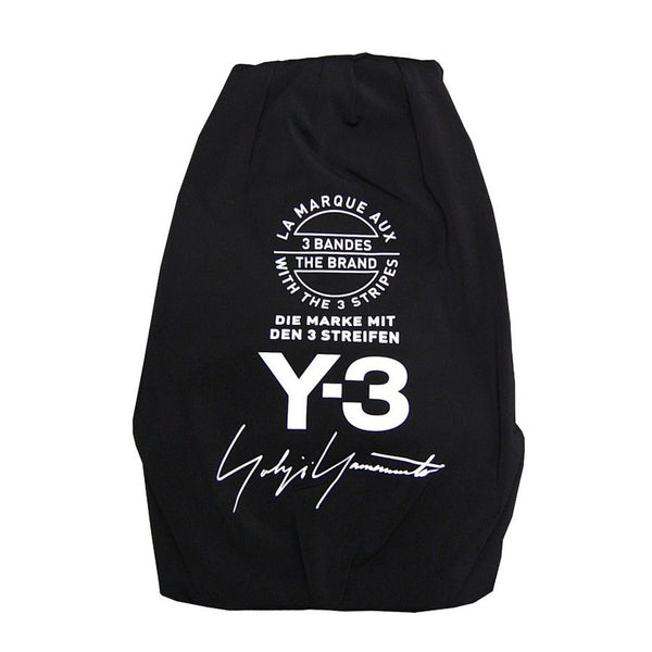 Y-3 YOHJI Yamamoto Adidas Designer Backpack Black Bag With