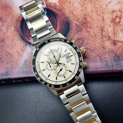Citizen - AN3604-58A - Quartz Chronograph Stainless Steel Watch For Men