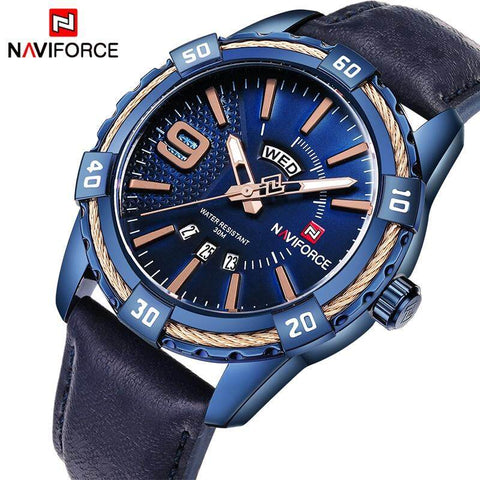 NaviForce - NF9117-2 - Stainless Steel Men's Watch