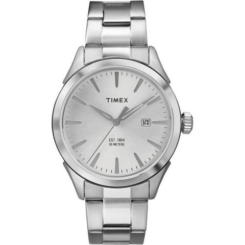 Timex Men's Chesapeake TW2P77200 Silver Stainless-Steel Quartz Fashion Watch
