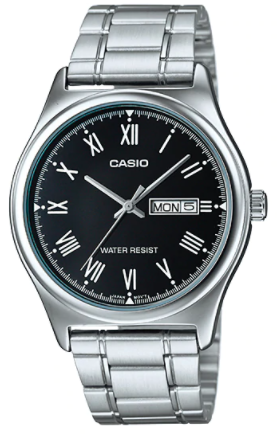 Casio MTP-V006D-1BUDF - Stainless Steel Watch for Men