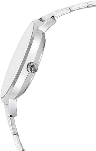 Casio LTP-VT01D-4B Women's Minimalistic Stainless Steel Peach Dial Analog Watch