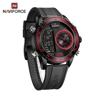 NaviForce - NF9199-3 - Stainless Steel Men's Watch