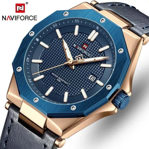 NaviForce - NF-9200-4 - Stainless Steel Men's Watch