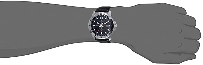 Casio Enticer Men Analog Black Dial Men's Watch - MTP-VD01L-1EVUDF