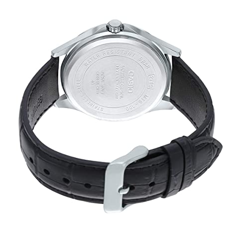 Casio Analog Black Dial Men's Watch-MTS-100L-1AVDF