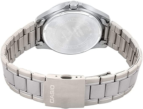 Casio Casual Watch For Men Analog Stainless Steel MTP-1384D-7A2VDF