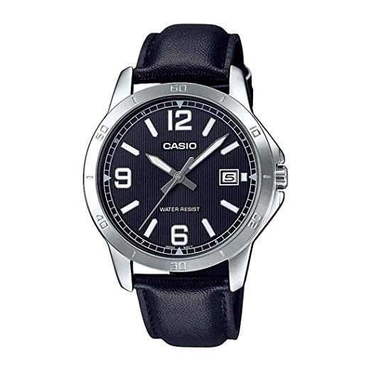 Casio Analog Black Dial Men's Watch-MTP-V004L-1BUDF (A1740)
