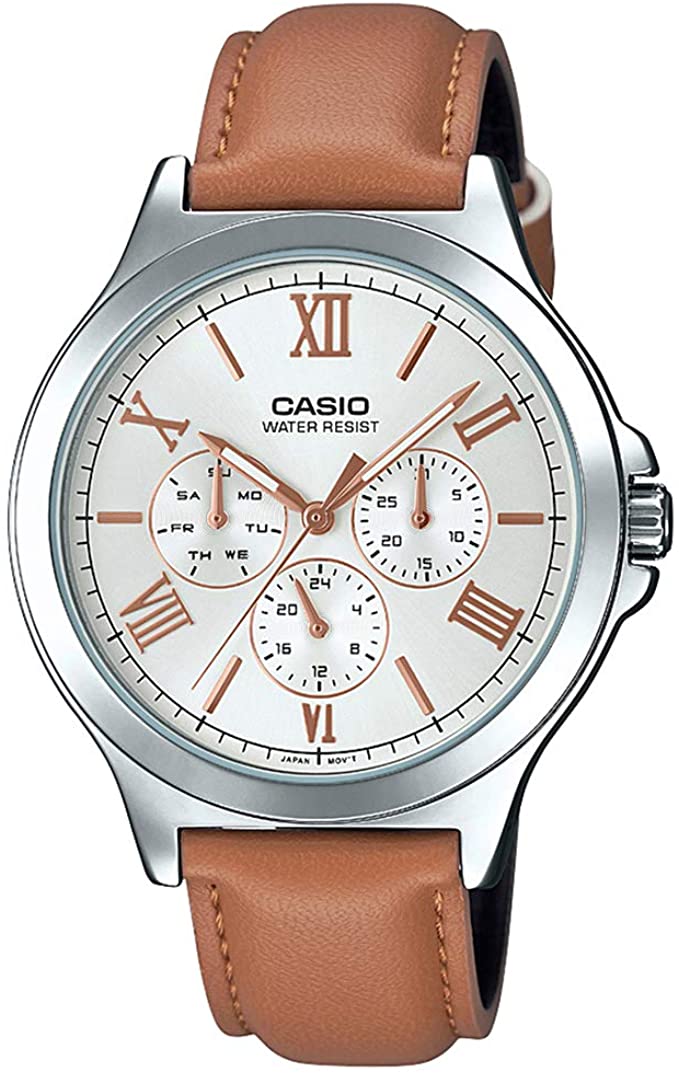 Casio Analog White Dial Men's Watch-MTP-V300L-7A2UDF (A1690)