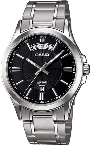 Casio MTP-1381D-1AVDF For Men- Analog, Casual Watch, Grey Band, Analog Display