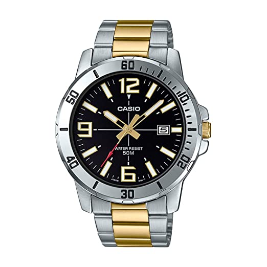Casio Analog Black Dial Men's Watch-MTP-VD01SG-1BVUDF (A1735)