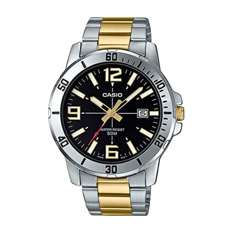 Casio Analog Black Dial Men's Watch-MTP-VD01SG-1BVUDF (A1735)