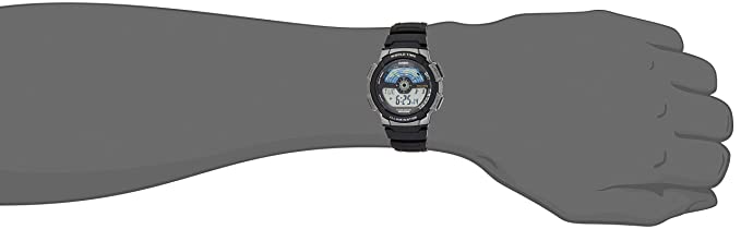 Casio Youth Series Digital Grey Dial Men's Watch - AE-1100W-1AVDF