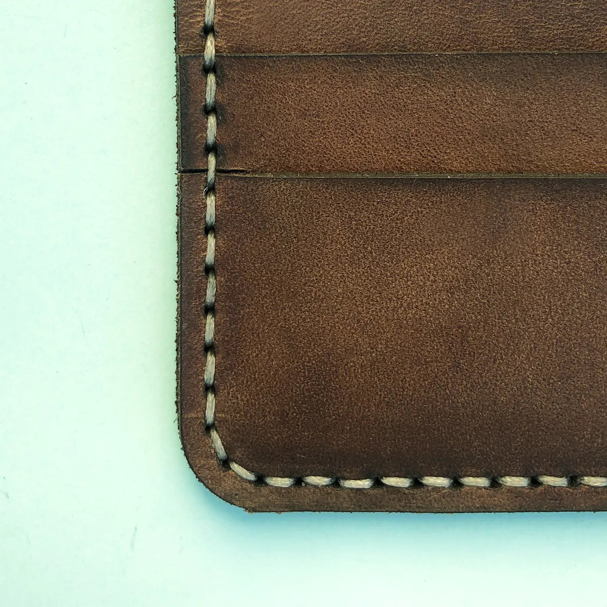 The Artisan: A Leather Cardholder Wallet - Brown Color