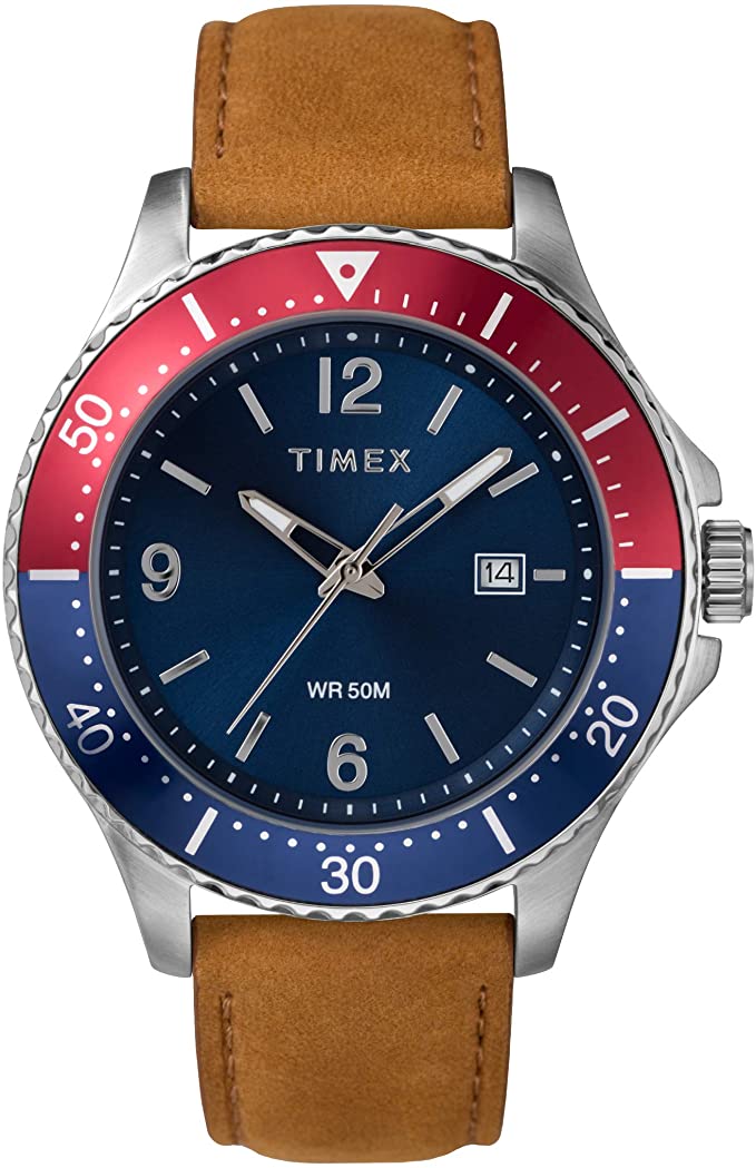 Timex Men's Diver-Inspired 3-Hand 43mm Watch – TW2U29200