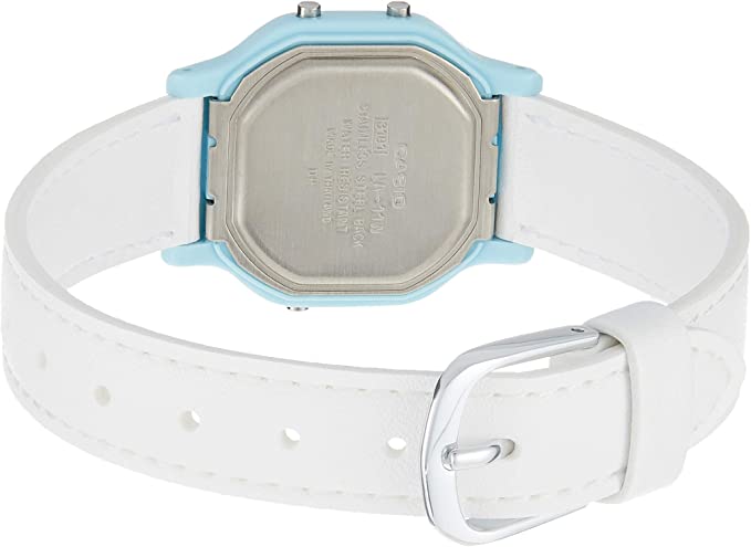 Casio LA-11WL-2A Girls Blue Digital Leather Band Watch
