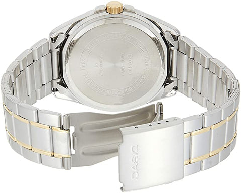 Casio MTP-1308SG-7AVDF - Men's Standard Stainless Steel White Dial Casual Analog Watch