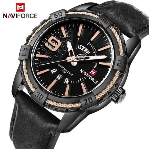 NaviForce - NF9117-1 - Stainless Steel Men's Watch