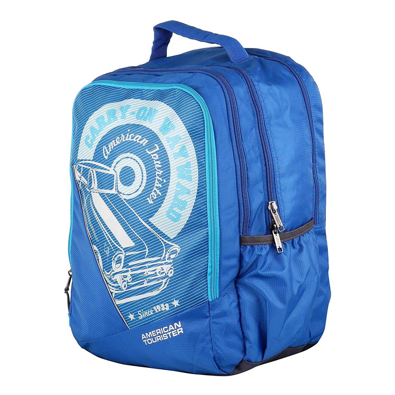 American Tourister POP 02 BLUE Backpack