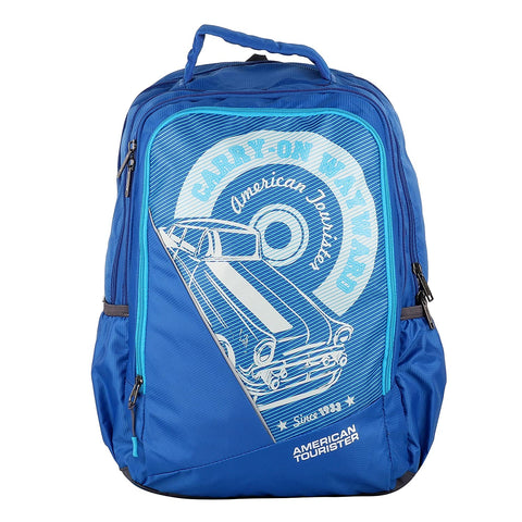 American Tourister POP 02 BLUE Backpack