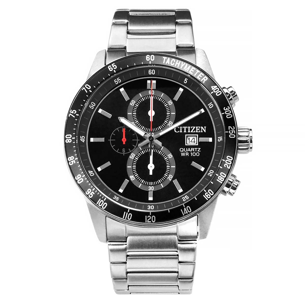 Citizen - AN3600-59E - Quartz Chronograph Stainless Steel Watch For Men