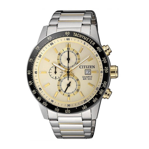 Citizen - AN3604-58A - Quartz Chronograph Stainless Steel Watch For Men