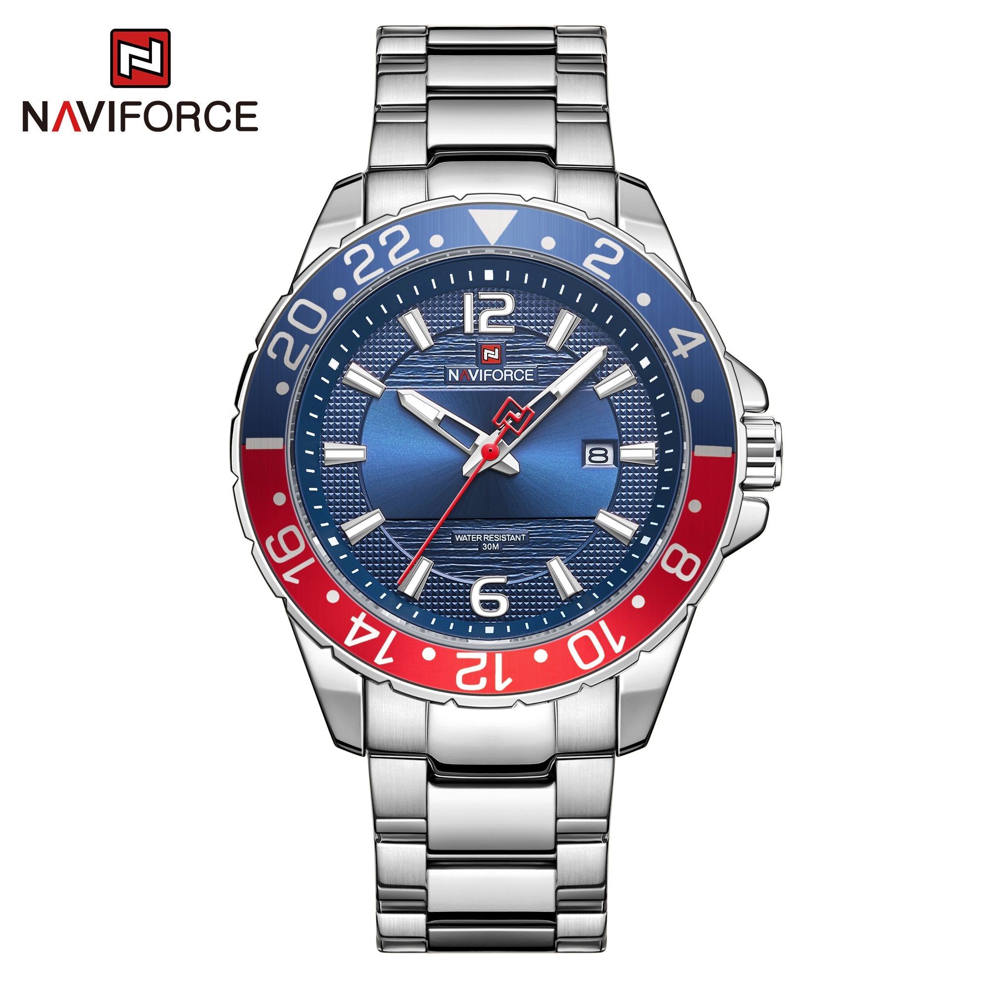 NaviForce - NF9192M - Stainless Steel Men's Watch