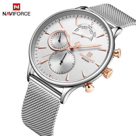 NaviForce - NF3010M - Stainless Steel Men's Watch