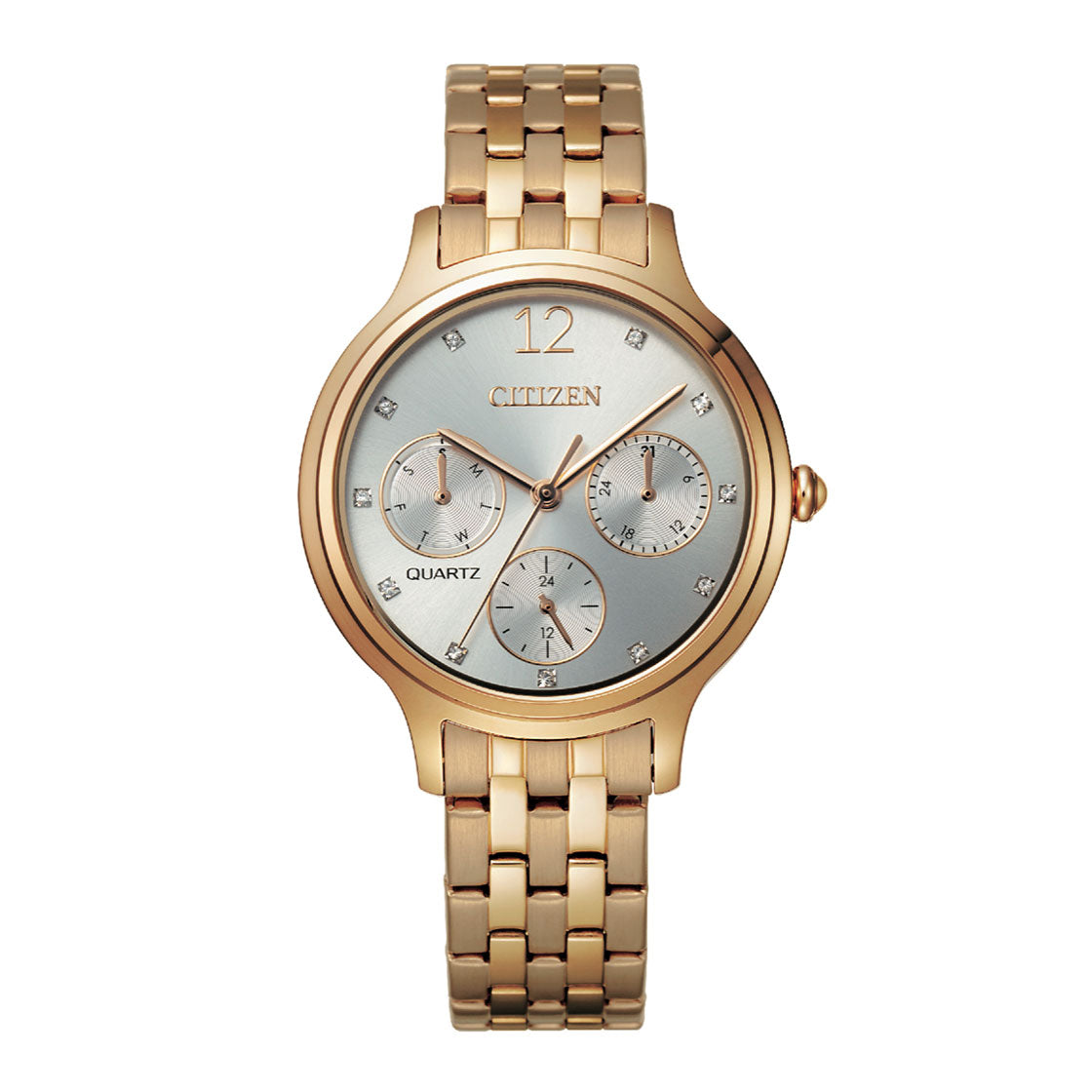 Citizen - ED8183-54A - Stainless Steel Watch For Women