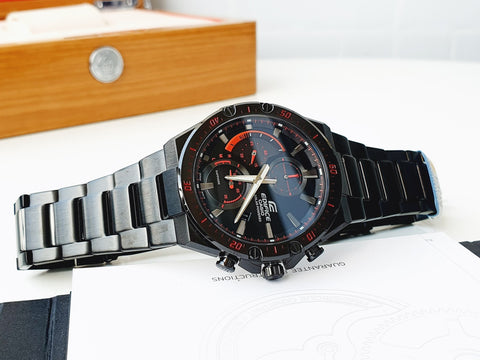 Casio Edifice EFS-S560DC-1A Sapphire Crystal Solar Powered Chronograph Men's Watch