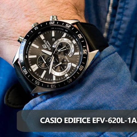Casio Edifice - EFV-620L-1A - Stainless Steel Watch For Men