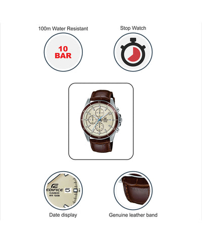 Casio Edifice EFR-526L-7BVUDF(EX303) Chronograph Men's Watch