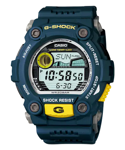 Casio G-7900-2D Mens G-Shock Blue Digital Watch
